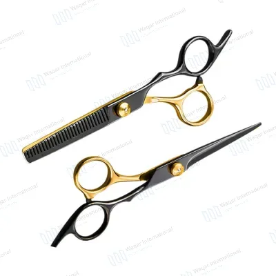 440C Barber Scissors Set Stainless Steel Hair Cutting