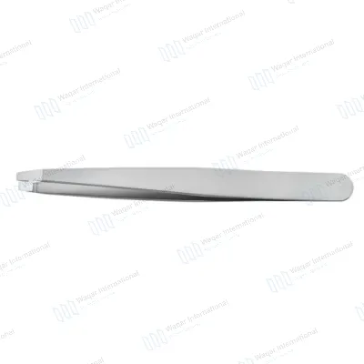 Eyebrow Tweezer Precision Slant Tip Stainless Steel Beauty
