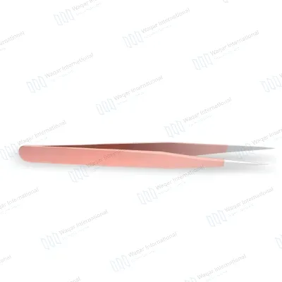 Volume Eyelash Tweezers Stainless Steel Precision Lash Extension Applicator
