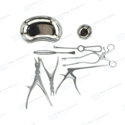 Stainless Steel Surgical Instrument Set for General Surgery