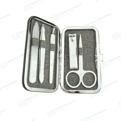 Manicure Pedicure Kit Stainless Steel Nail Grooming Set