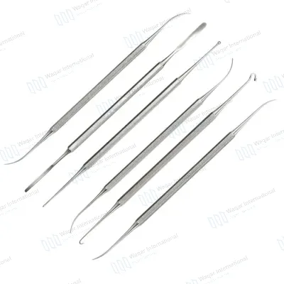 Veterinary Skin Hook Stainless Steel Pull Hook Blunt Pointed