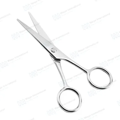 Stainless Steel Beard Scissors Mustache Beard Trimmer