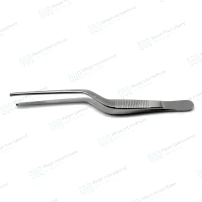 Stainless Steel Bayonet Dressing Forceps Surgical Tissue Forceps
