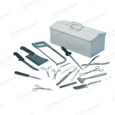 Stainless Steel Post Mortem Instrument Set Medical