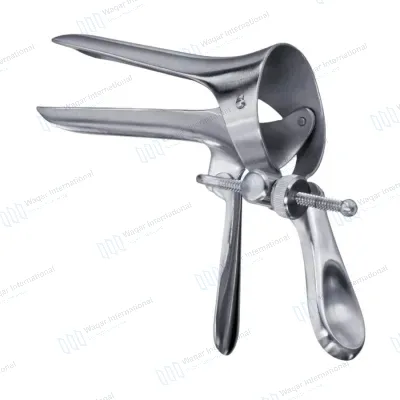 Blue Coated Vaginal Speculum Stainless Steel OB GYN Surgical