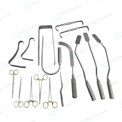 16 PCS Plastic Surgery Instrument Set Breast Augmentation