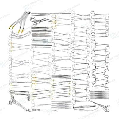 92 PCS Open Heart Surgery Instrument Set