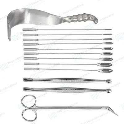 Urology Bladder Surgical Instrument Set Stainless Steel Surgical