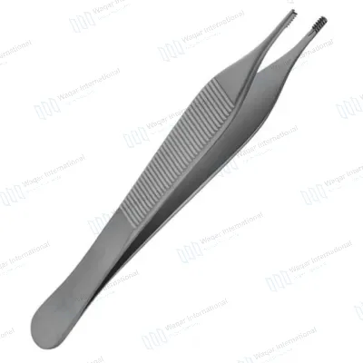 Non Toothed Dissecting Forceps Stainless Steel Surgical Dressing Tissue