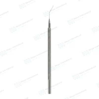 Kuglen Lens Manipulator Angled Round Eye Surgery Instrument