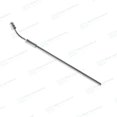 Stainless Steel Surgical Suction Tube Reusable Medical Suction