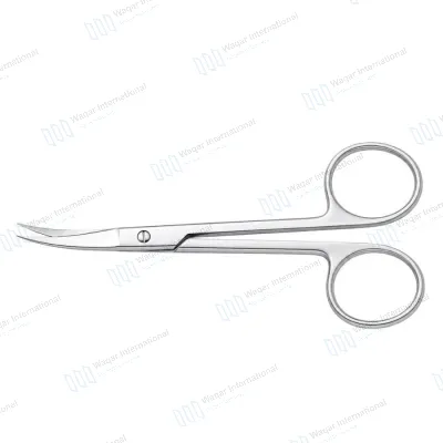 Iris Scissors Curved Stainless Steel Micro Surgical Scissors Instrument