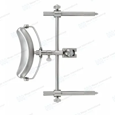 Metal Autopsy Headrest Stainless Steel Post Mortem Support Stand