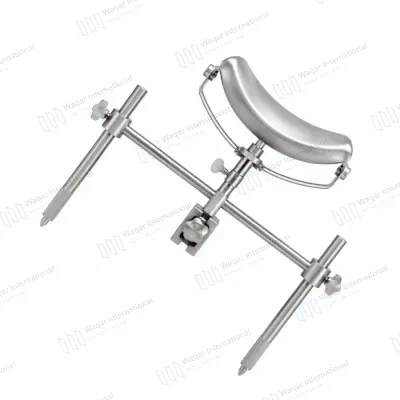Autopsy Headrest Stainless Steel Forensic Examination Head Support