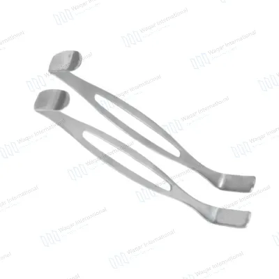 Stainless Steel Navy Double-Ended Surgical Tissue Retractor