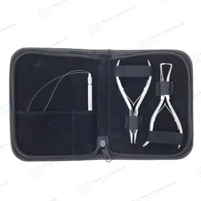 Stainless Steel 4-Piece Hair Extension Pliers