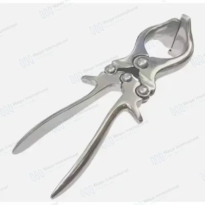 Reusable 304 Stainless Steel Blood Pig Sheep Castration Pliers