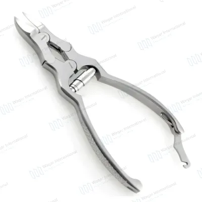 Custom-Made Stainless Steel Finger Nail Nippers Wide Jaw Opening