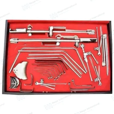 Steel Machinery Thompson Retractor Instrument Set Secure