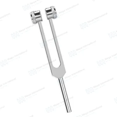 128Hz Stainless Steel Tuning Fork Reflex Hammer