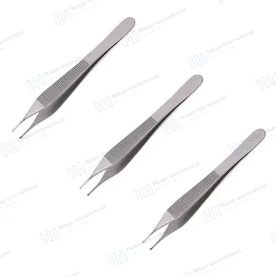 Dissecting Tissue Thumb Forceps Lab Multi-Purpose Tweezers Blunt 1x2