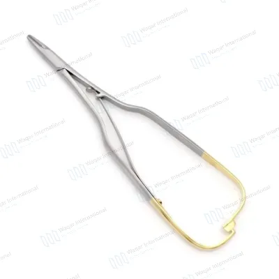 Stainless Steel Needle Holder Surgical Suture Instrument
