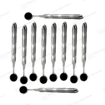 10 PCS Replaceable Dental Mouth Mirror Set