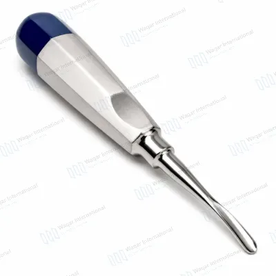 Curved Dental Luxating Elevator Stainless Steel Oral Surgery Tool