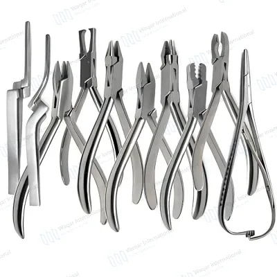 10 PCS Dental Orthodontic Instrument Set