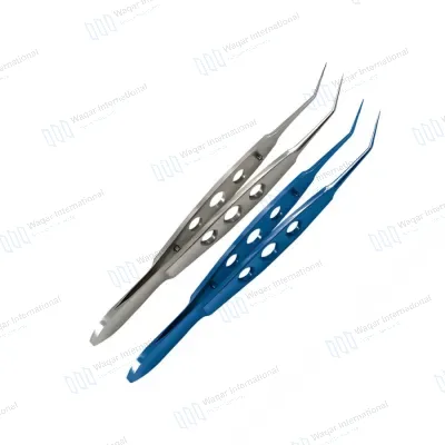 Ophthalmic Micro Tying Forceps Titanium