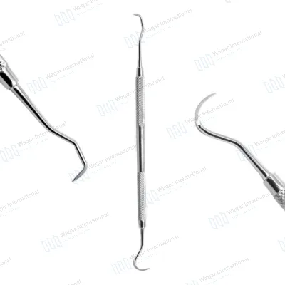 Stainless Steel Jacquette Scaler Dental Hygiene Periodontal