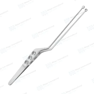 Yasargil Tumor Grasping Forceps 22cm Bayonet Neurosurgical Instrument 3.5mm