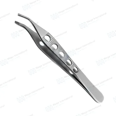 Dental Adson Brown Forceps Curved Thumb Dressing Tweezers