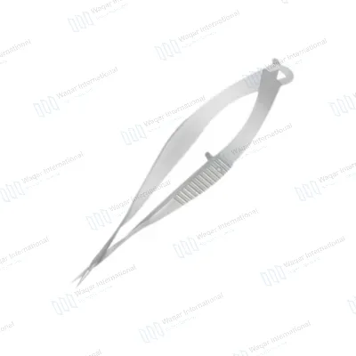 Vannas Scissors Straight Ophthalmic Microsurgical Instrument