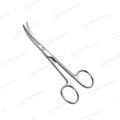 Enucleation Scissors Curved Reusable Ophthalmic Surgical Instrument