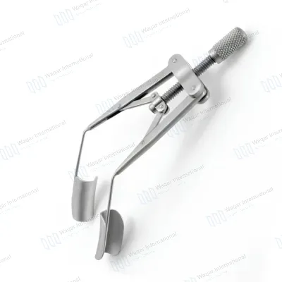 Lieberman Solid Speculum Large Stainless Steel Ophthalmic Surgical Instrument