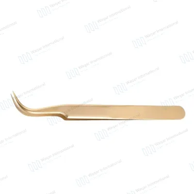 Eyelash Extension Tweezers Stainless Steel Precision Lash Application