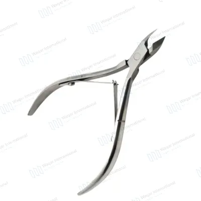 Stainless Steel Nail Clipper Flat Blade Sharp Tip