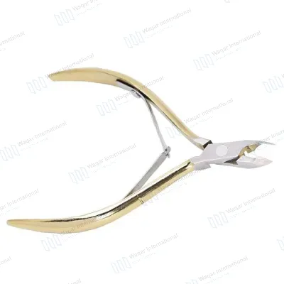 Stainless Steel Cuticle Nipper 12.5mm Jaw Flat Blade