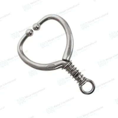 Harms Bull Holder Stainless Steel Cattle Nose Slide