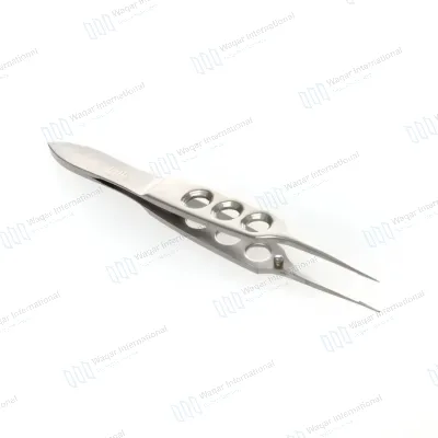 Bonn Micro Tissue Forceps Stainless Steel Ophthalmic Surgical Instrument