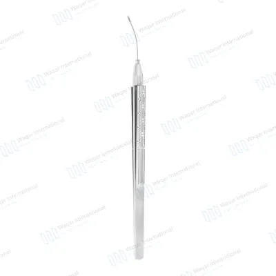 23 Gauge MICS Scissors Curved Stainless Steel Ophthalmic Microsurgery