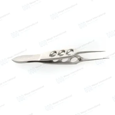 Stainless Steel Bonn Micro Tissue Forceps Ophthalmic Microsurgery Instrument