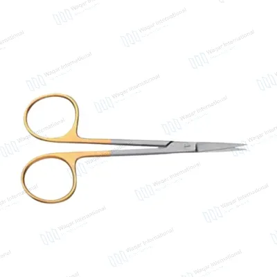 Stainless Steel TC Iris Scissors Ophthalmic Micro Surgical