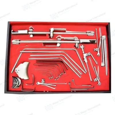 Stainless Steel Self Retaining Surgical Retractor Set