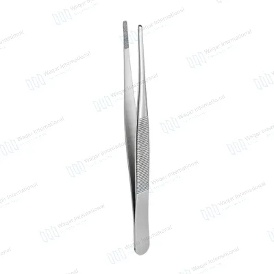 Dressing Tissue Forceps Stainless Steel Surgical Tweezer