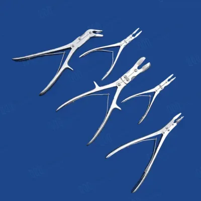 Set 5 Orthopedic Rongeurs Gouges Bone Cutting Surgical