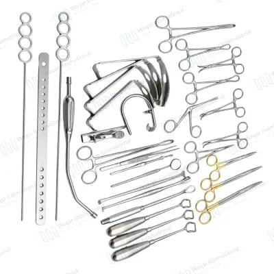 Tonsillectomy Instrument Set 30 Piece ENT Surgical