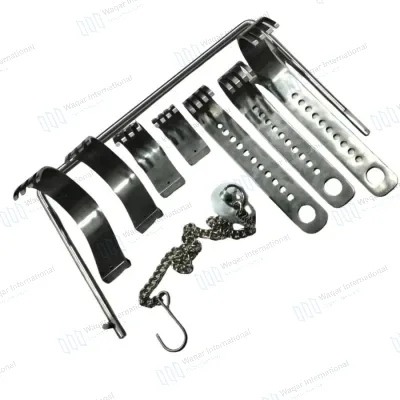 Complete Charnley Initial Incision Retractor Set 9PCS Orthopedic Hip